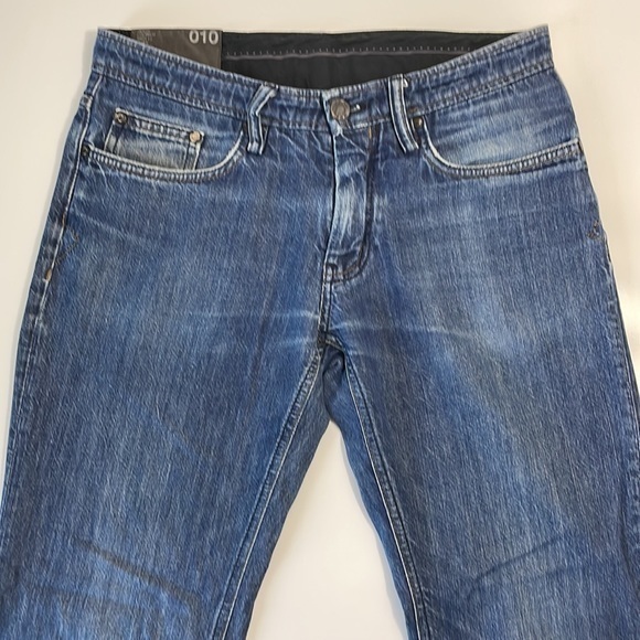 MEXX men’s Size 30x32 straight slim fit low waist slim leg faded blue‎ jeans - Picture 3 of 11